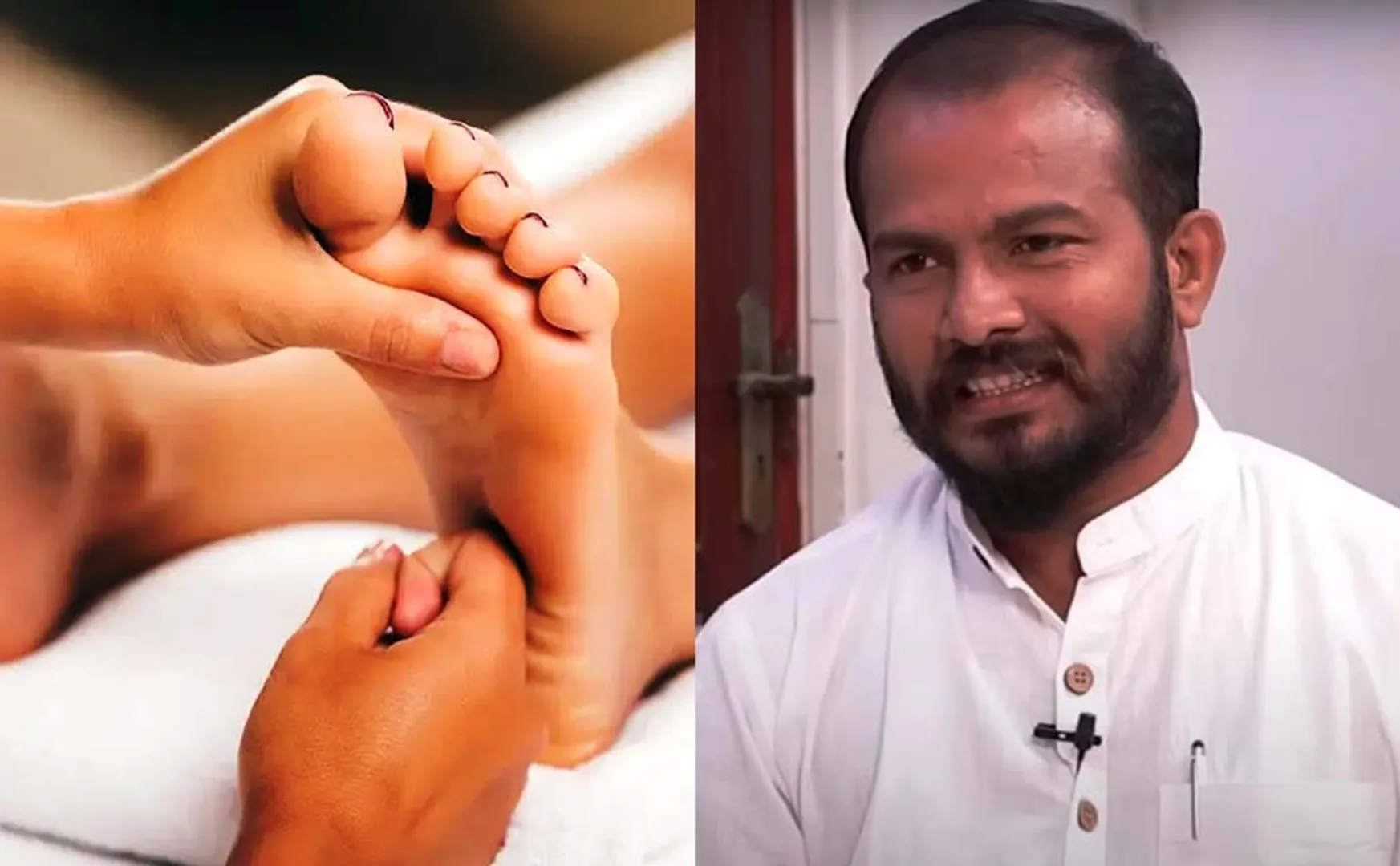   Foot theraphy Cure disease - Explains Alpha Sudhakar